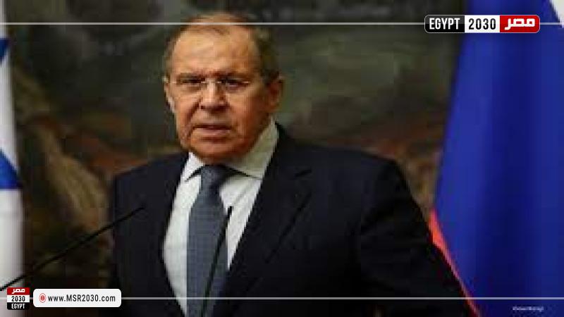 وزير الخارجية الروسي سيرجي لافروف