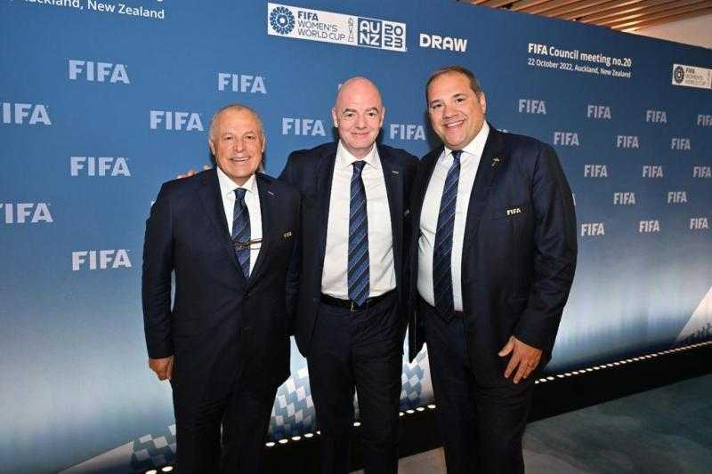 أبو ريدة يشارك في قرعة كأس العالم بنيوزيلندا