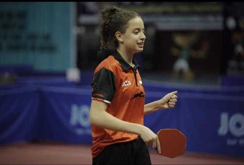 اليوم.. منافسات نهائى الأنسات في بطولة مصر الدولية لتنس الطاولة