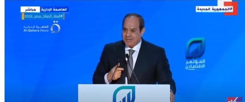 السيسي: «بيقولولي بتتكلم كتير عن ربنا ليه».. فيديو