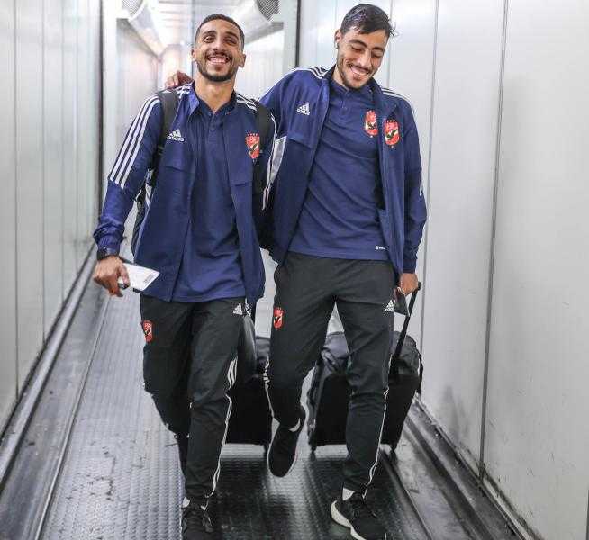 بعثة الأهلي تغادر الأراضي المصرية متجهه إلى الإمارات لمواجهة الزمالك في السوبر