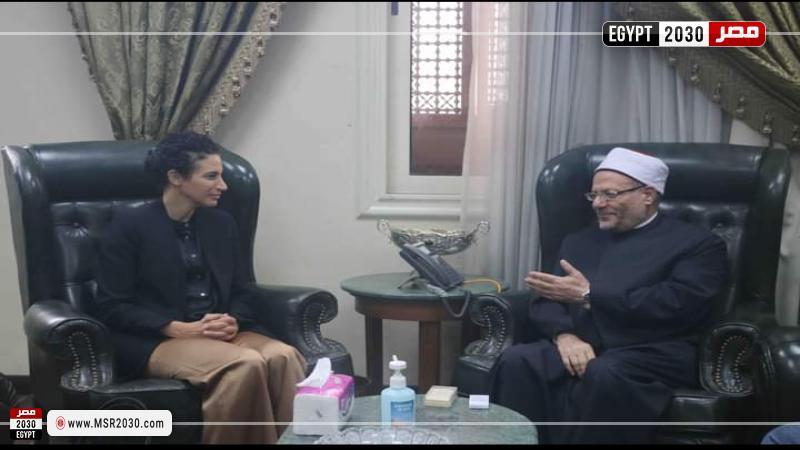مفتي الجمهورية خلال اللقاء