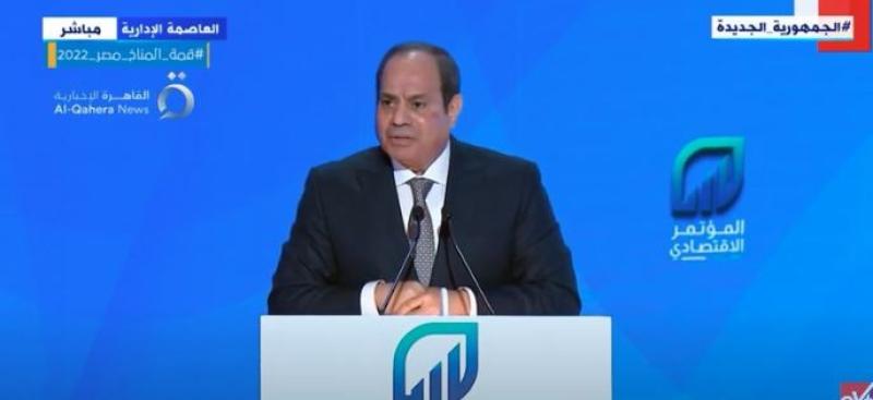 السيسي: «أي موضوع عايز أخلصه بقول للجيش».. فيديو