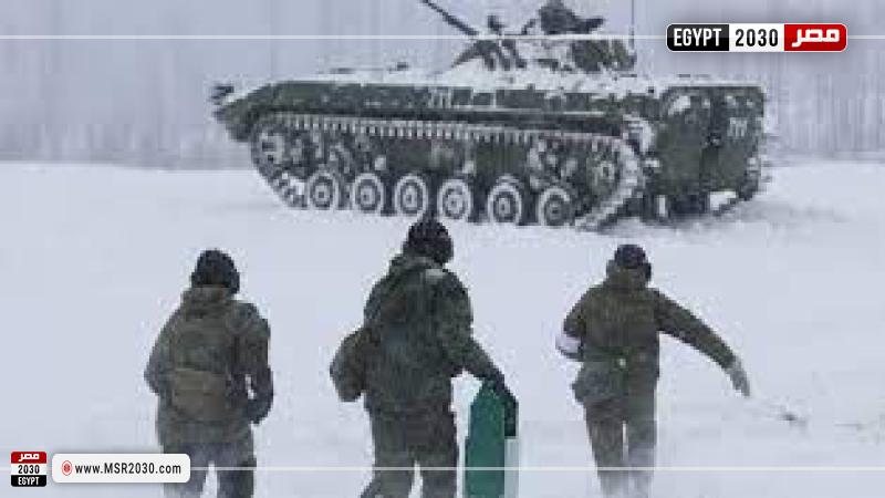 الشتاء في روسيا 