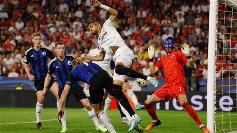 إشبيلية يفوز على كوبنهاجن ويبقي على أماله في أبطال أوروبا