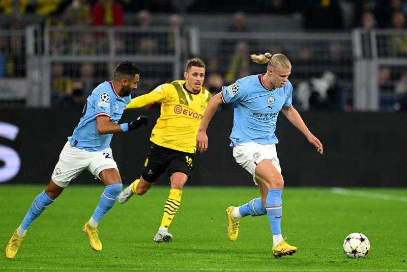 الشوط الأول.. التعادل السلبي يسيطر على مباراة مانشستر سيتي وبوروسيا دورتموند في أبطال أوروبا