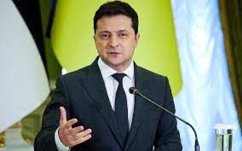 الرئيس الأوكراني فولوديمير زيلينسكي