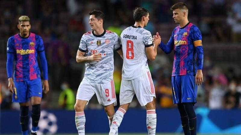 موعد مباراة برشلونة وبايرن ميونخ في دوري أبطال أوروبا