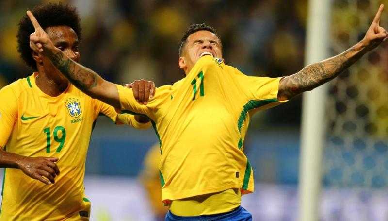 كوتينيو خارج قائمة البرازيل بكأس العالم.. وتيتي يحدد البديل