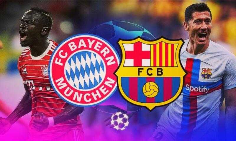 بث مباشر مباراة برشلونة وبايرن ميونخ في دوري أبطال أوروبا