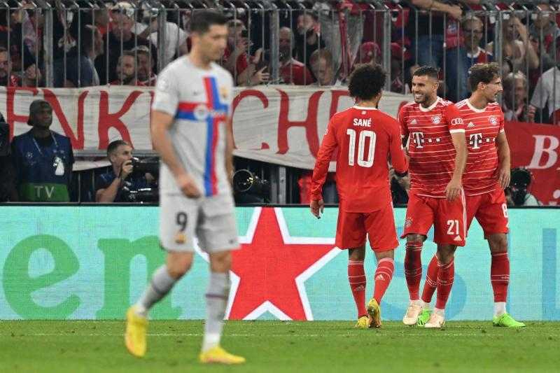 ماني يقود هجوم بايرن ميونخ ضد برشلونة في دوري أبطال أوروبا