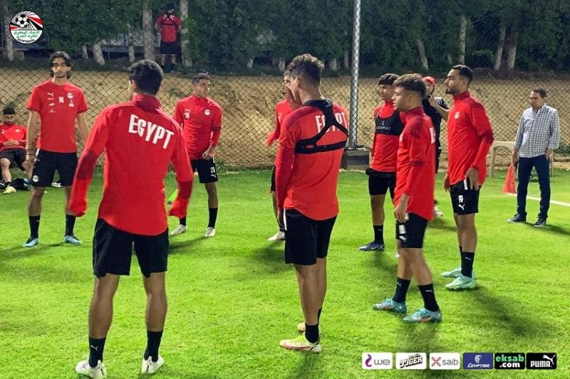 منتخب مصر الأوليمبي يواصل تدريباته استعدادا لـ إيسواتيني في تصفيات أمم إفريقيا