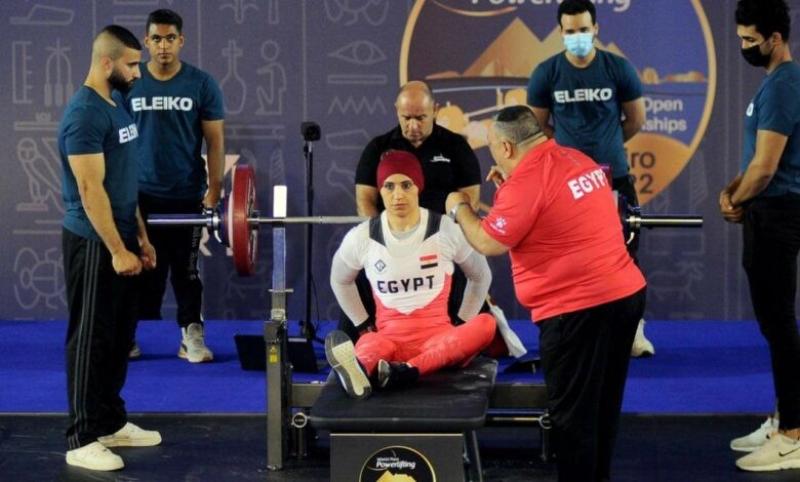 صباح عبد الفتاح تتوج بذهبية رفع الأثقال البارالمبي