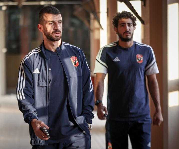 كولر يحاضر لاعبي الأهلي في ختام الاستعدادات لمواجهة الزمالك