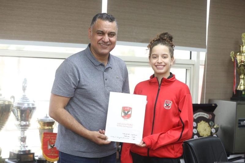 الأهلي يجدد التعاقد مع هنا جودة لمدة موسمين