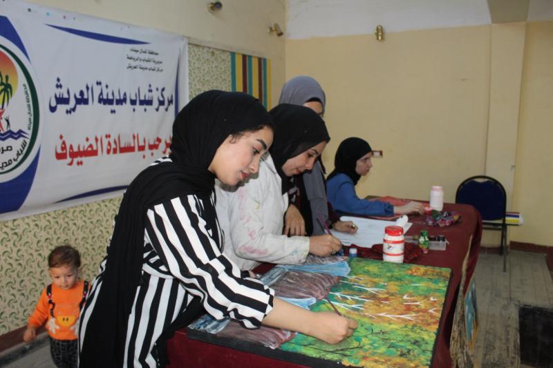 من كرة القدم والكاراتيه لفرق الجمباز واليد والسلة.. أنشطة رياضية متنوعة بمراكز شباب شمال سيناء