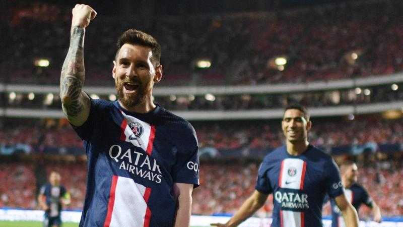 ميسي يقود هجوم باريس سان جيرمان ضد أوكسير في الدوري الفرنسي