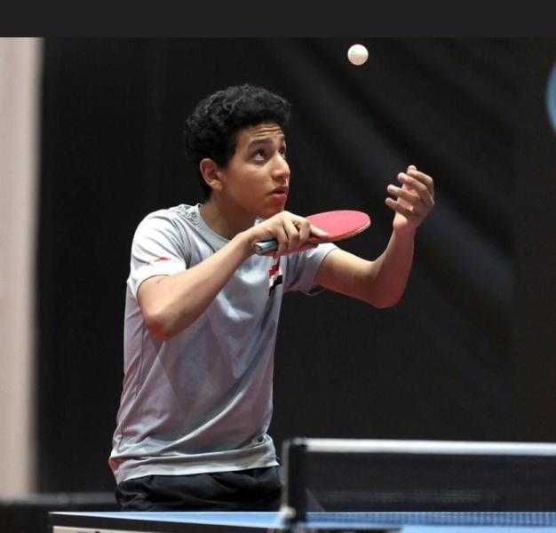 ياسين جابر ويحيى المرسي يفتتحان مشوار الفراعنة الصغار ببطولة مصر الدولية لتنس الطاولة