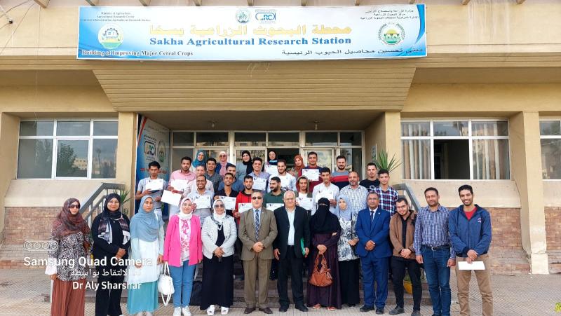 المركزي للحشائش ينظم دورة تدريبية تحت عنوان مكافحة الحشائش فى المحاصيل الشتوية 