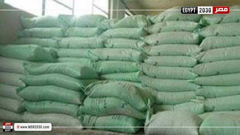 ضبط 45 طن دقيق أبيض حجبت عن التداول بالأسواق في المحافظات