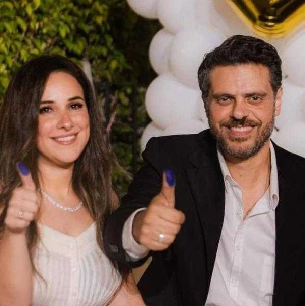 أول صورة لعقد قران طارق صبري وشيري عادل.. «شاهد»