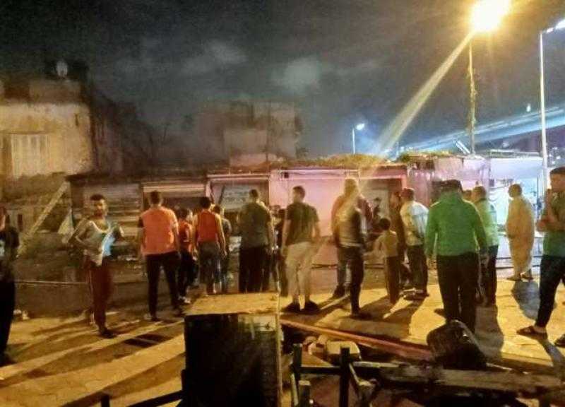 إخماد حريق محدود بجوار سوق بورفواد الحضاري الجديد في بورسعيد