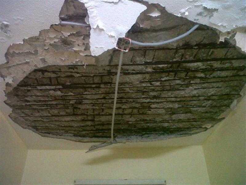 إصابة سيدة في انهيار سقف غرفة سكنية بالسيدة زينب