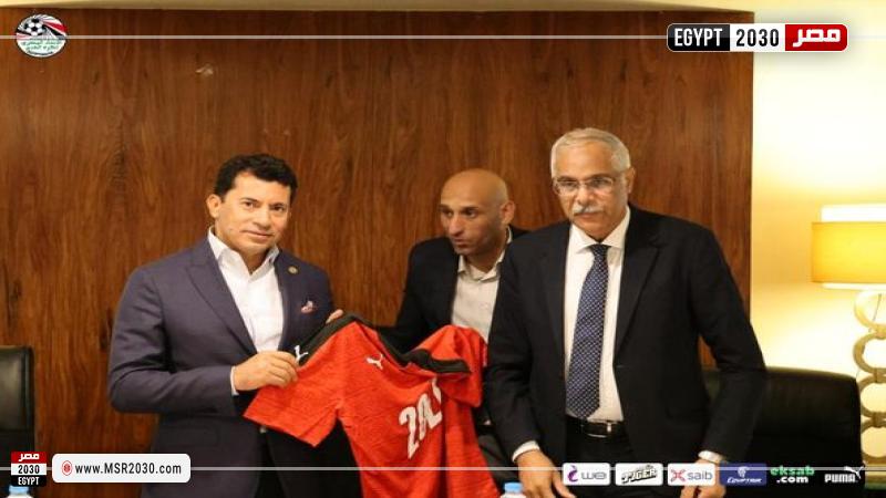جمال علام ووزير الرياضة