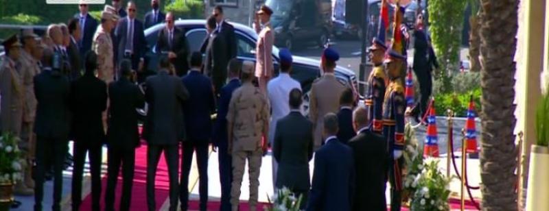 السيسي يصل مقر افتتاح مركز التحكم المركزي للشبكة الوطنية الموحدة لخدمات الطوارئ والسلامة