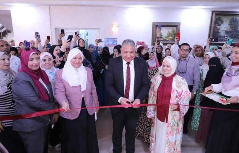 نائب رئيس جامعة الأزهر يفتتح المعرض الفني للمشغولات اليدوية بكلية الدراسات الإسلامية للبنات بالقاهرة