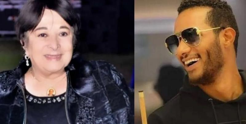 سميرة عبد العزيز ومحمد رمضان