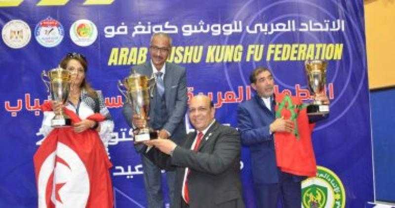 مصر تحصد المركز الأول في البطولة العربية الخامسة لشباب الكونغ فو