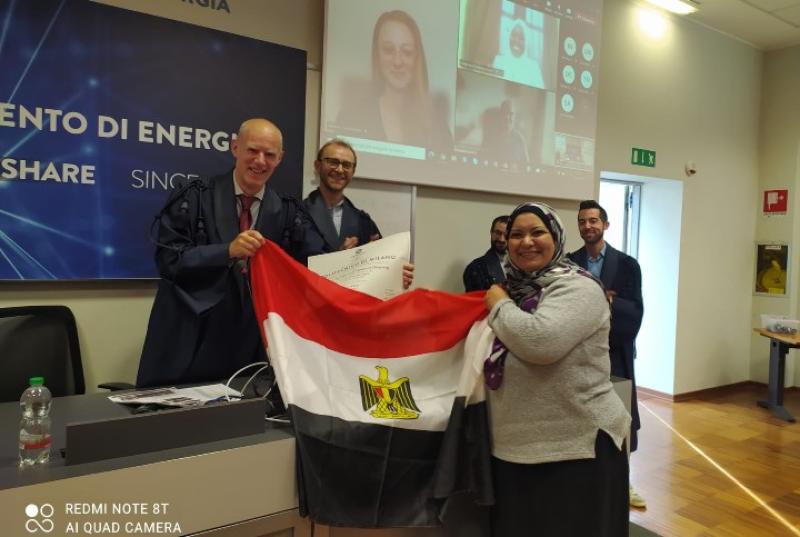 حصول علماء «الطاقة الذرية» على ماجستير الضمانات النووية من جامعة بوليتيكنكو بإيطاليا