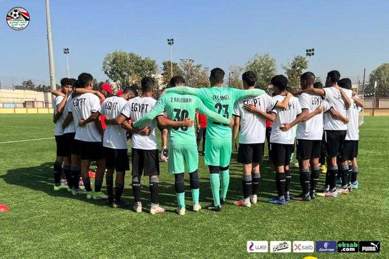 منتخب الناشئين يخوض مرانه الأول في الجزائر