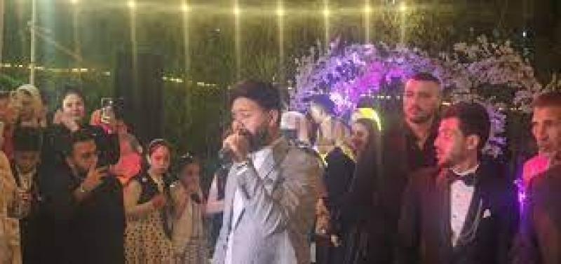 محمد شاهين يحيي حفل زفاف إلهام عبد البديع ووليد سامي
