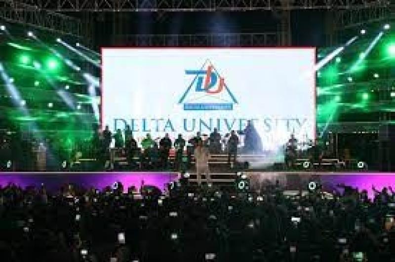 أحمد سعد وتامر عاشور في أقوى حفلات جامعة الدلتا