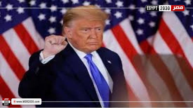 الرئيس الأمريكى السابق دونالد ترامب