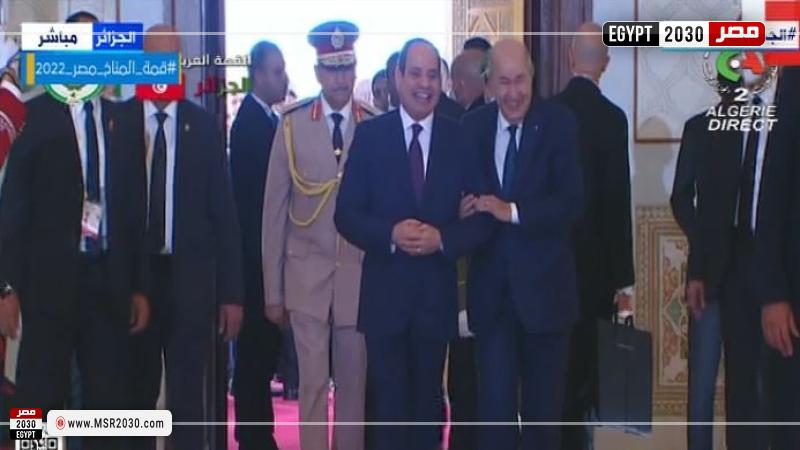 السيسي ونظيره الجزائري