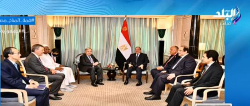 بسام راضي يكشف تفاصيل لقاء السيسي والأمين للعام للأمم المتحدة «فيديو»