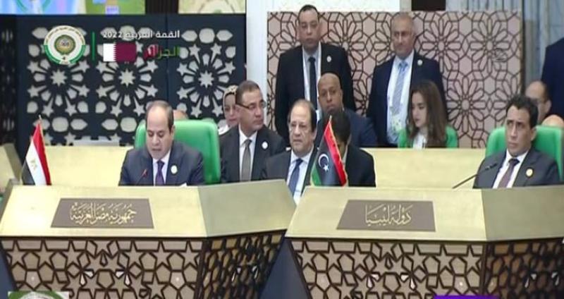 السيسي للقادة العرب: ما أحوجنا لتذكر محطات التعاون العربي المضيئة