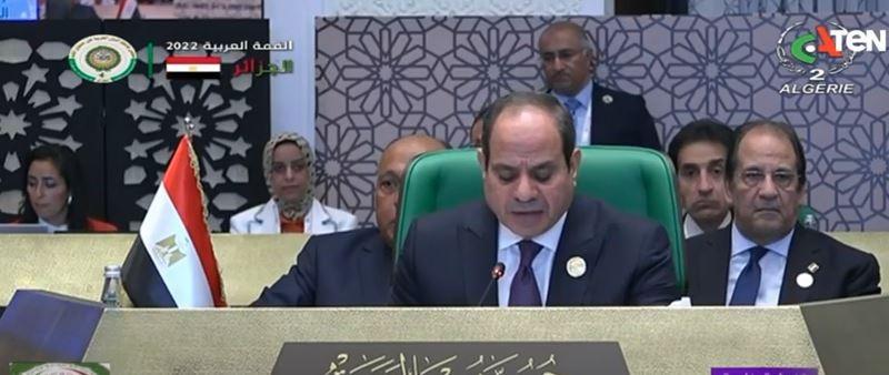 رسالة قوية من السيسي لإثيوبيا بشأن سد النهضة.. «فيديو»