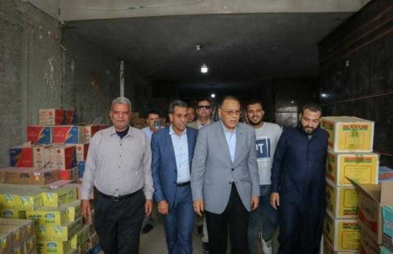 ضبط 8.5 طن سكر تمويني محظور تداوله بالمنيا