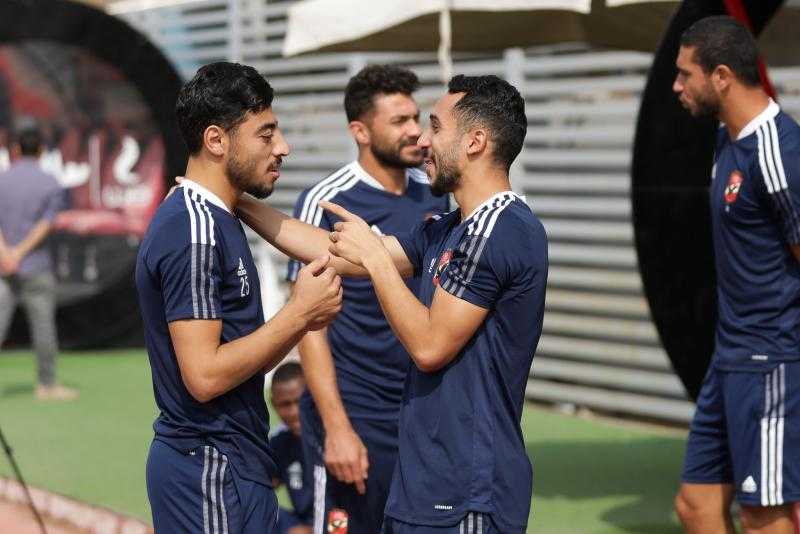 مران الأهلي| تدريبات استشفائية.. والسولية وديانج يواصلان التأهيل