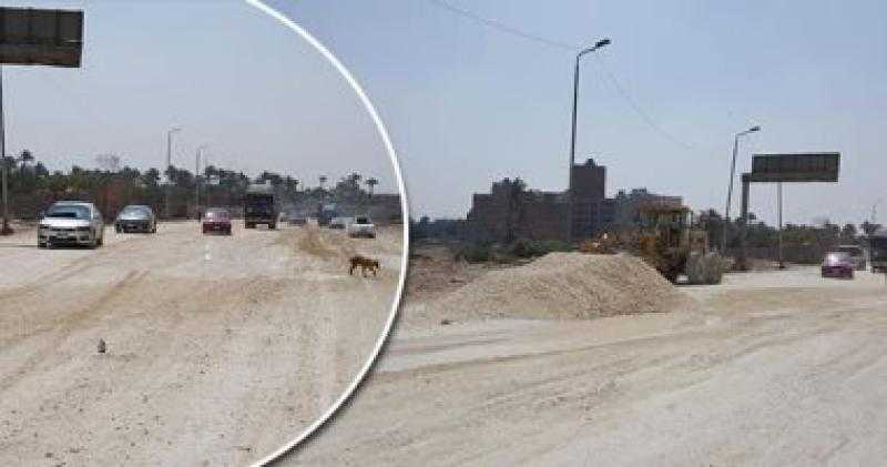 إغلاق طريق المريوطية كليا عند تقاطعه مع أسفل الدائرى من الغد حتى 13 نوفمبر
