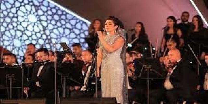 أصالة توجه رسالة لـ رامي صبري من مهرجان الموسيقى