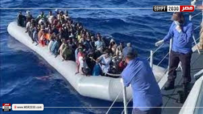  إنقاذ 121 مهاجراً كانوا على متن ثلاثة قوارب 