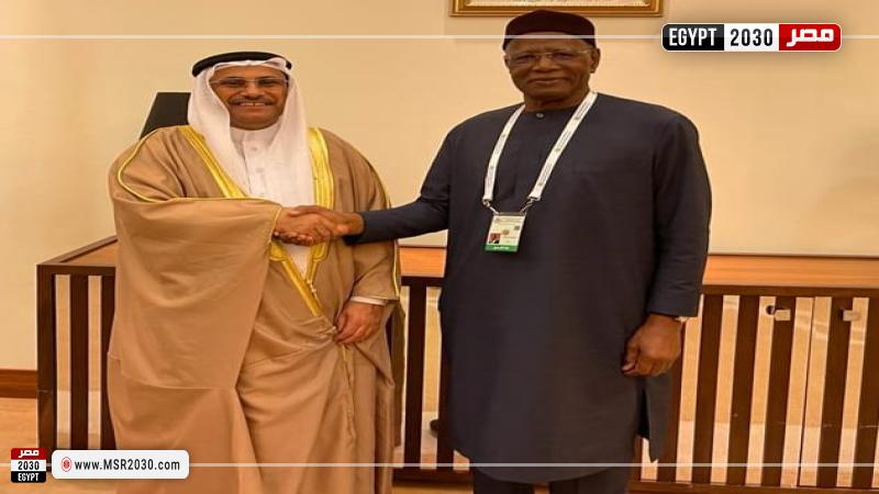 رئيس البرلمان العربي يلتقي مع المبعوث الأممي لليبيا