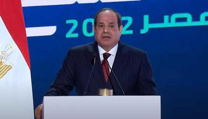 السيسي: أتطلع للعمل المشترك في مشروعات ذات أبعاد اقتصادية واجتماعية