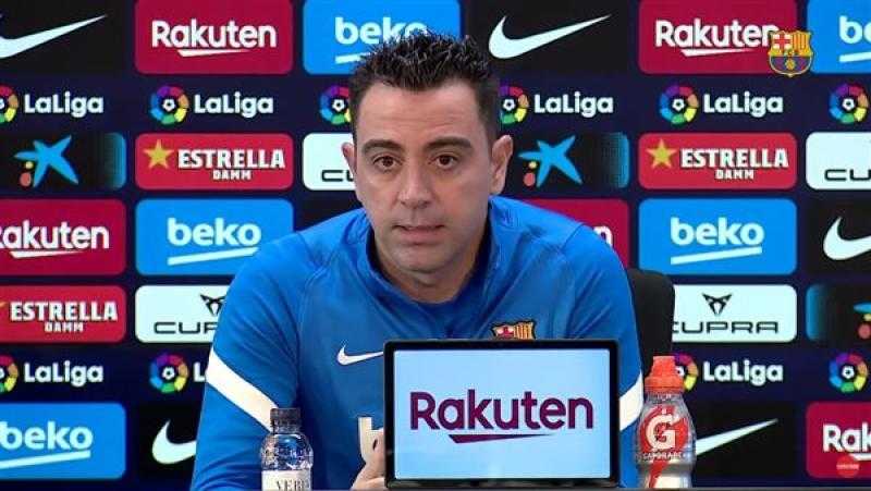 تشافي يكشف عن رأيه في مواجهة مانشستر يونايتد في الدوري الأوروبي