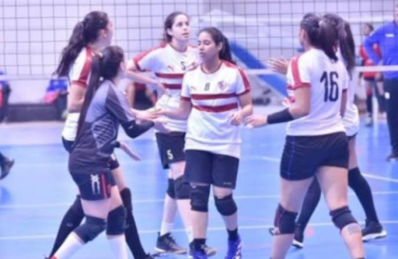 سيدات الزمالك يفزن على وادي دجلة في دوري الطائرة